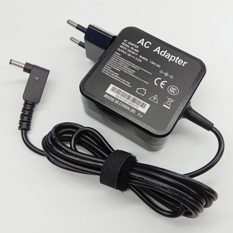 EU US plug universal power adapter 19V2.37A AC Power Supply 19V 2.37A 4.0*1.35mm 19 volt Charger For ASUS ZenBook UX21A UX31A
EU US plug universal power adapter 19V2.37A AC Power Supply 19V 2.37A 4.0*1.35mm 19 volt Charger For ASUS ZenBook UX21A UX31A