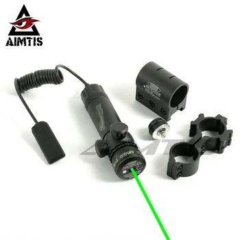 AIMTIS Tactical External Adjustable Green Laser Scope with Remote Switch Fit 20mm Picatinny Rail Mount Gun Accessory for Rifle
AIMTIS Tactical External Adjustable Green Laser Scope with Remote Switch Fit 20mm Picatinny Rail Mount Gun Accessory for Rifle