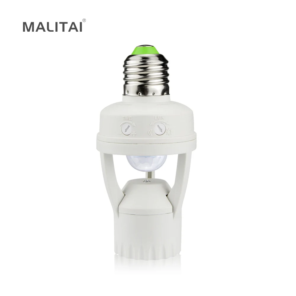 E27 LED lamp Holder Socket 110V-240V Wireless Sensor Switch Time Delay PIR Motion Sensor light Switch Smart Detector PIR Switch
E27 LED lamp Holder Socket 110V-240V Wireless Sensor Switch Time Delay PIR Motion Sensor light Switch Smart Detector PIR Switch