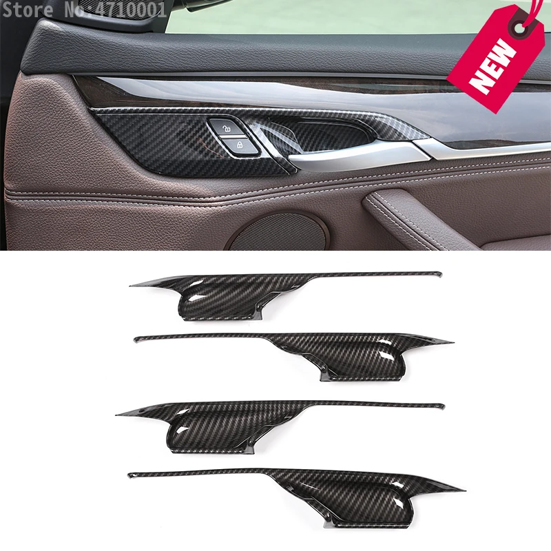 4pcs Carbon Fiber ABS Chrome Interior Door Handle Bowl Cover Trim Accessories For BMW X5 X6 F15 F16 2014 2015 2016
4pcs Carbon Fiber ABS Chrome Interior Door Handle Bowl Cover Trim Accessories For BMW X5 X6 F15 F16 2014 2015 2016