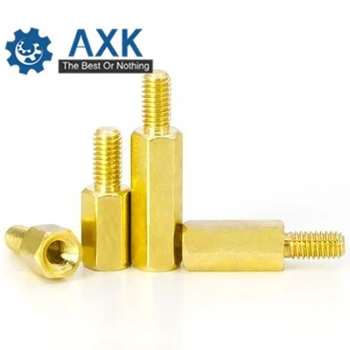 200Pcs/100Pcs 2mm Thread M2*L(=3/4/5/6/7/8/9/10-35)+3mm Hex Brass Standoff Spacer Male to Female Brass Spacing Screws Pillar
200Pcs/100Pcs 2mm Thread M2*L(=3/4/5/6/7/8/9/10-35)+3mm Hex Brass Standoff Spacer Male to Female Brass Spacing Screws Pillar