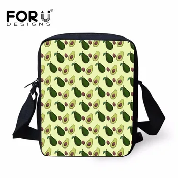 FORU Fresh Avocado 3D Printing Women Messenger Bag for Teenagers Girls Casual Crossbody Bags Small Kids Travel Femme Bolsos 2019
FORU Fresh Avocado 3D Printing Women Messenger Bag for Teenagers Girls Casual Crossbody Bags Small Kids Travel Femme Bolsos 2019