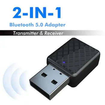 Audio Transmitter Receiver Adapter USB 2 In 1 5.0 Bluetooth Wireless Car Music AUX Receiver Adapter Bluetooth Audio Receiver
Audio Transmitter Receiver Adapter USB 2 In 1 5.0 Bluetooth Wireless Car Music AUX Receiver Adapter Bluetooth Audio Receiver