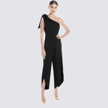 2019 Jumpsuit Sexy Ankle-Length Pants One-Shoulder Women Backless Night Club Slit Party Sleeveless Bodysuit Elegant Jumpsuit
2019 Jumpsuit Sexy Ankle-Length Pants One-Shoulder Women Backless Night Club Slit Party Sleeveless Bodysuit Elegant Jumpsuit