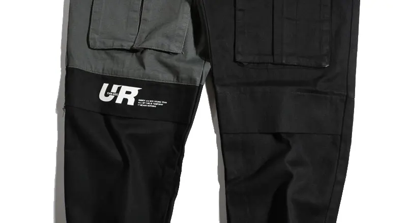 Patchwork Pockets Cargo Harem Pants 7