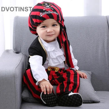 Baby Clothes Full Sleeves Pirate Captain 4pcs Set Halloween Party Thanksgiving Playsuit Outfit Infant Toddler Jumpsuit Costume
Baby Clothes Full Sleeves Pirate Captain 4pcs Set Halloween Party Thanksgiving Playsuit Outfit Infant Toddler Jumpsuit Costume