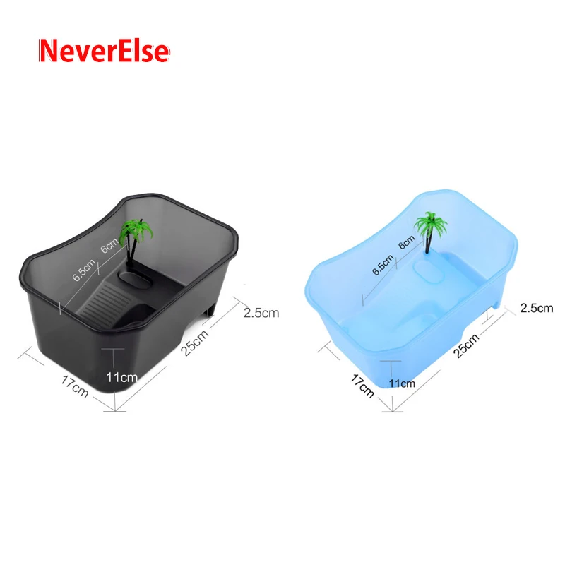 Small Tank For Reptile Habitat Turtle Tortoise Vivarium Box with Basking Ramp Aquarium Tank Climb Ramp Breeding Box, 25x17x11cm
Small Tank For Reptile Habitat Turtle Tortoise Vivarium Box with Basking Ramp Aquarium Tank Climb Ramp Breeding Box, 25x17x11cm