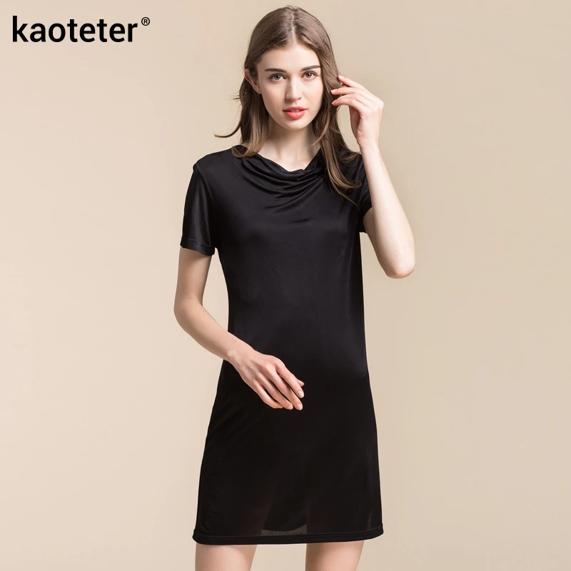 100% Pure Silk Women's Dress New Knitted Silk Swing Collar Full Long Dresses Women Summer Home Sleep Wear Woman Casual Clothing
100% Pure Silk Women's Dress New Knitted Silk Swing Collar Full Long Dresses Women Summer Home Sleep Wear Woman Casual Clothing