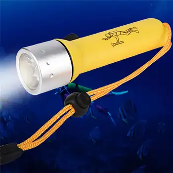 

2019 Underwater 1200LM CREE XM-L T6 LED Diving Flashlight Torch Lamp Light Waterproof travel portable lighting flashlight #3J25