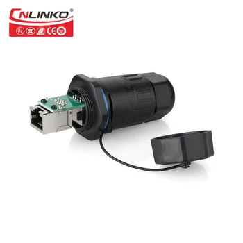 Cnlinko 1set RJ45 Waterproof Coupler Socket Connector IP65 Ethernet panel mount RJ45 Connector Cat5e With Black cap
Cnlinko 1set RJ45 Waterproof Coupler Socket Connector IP65 Ethernet panel mount RJ45 Connector Cat5e With Black cap