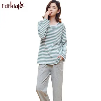 Fashion brand new cotton pajamas autumn winter home suit sleepwear for women long sleeve striped pyjamas set pijamas mujer A798
Fashion brand new cotton pajamas autumn winter home suit sleepwear for women long sleeve striped pyjamas set pijamas mujer A798