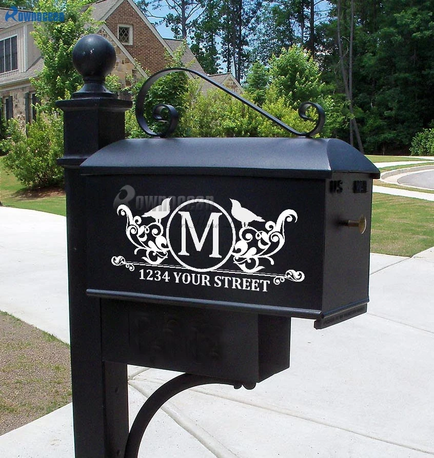 Set of 2 Custom Mailbox decal Address Vinyl Decal Vintage Bird Stickers Numbers Mailbox Decals House Numbers Home Address F800
Set of 2 Custom Mailbox decal Address Vinyl Decal Vintage Bird Stickers Numbers Mailbox Decals House Numbers Home Address F800