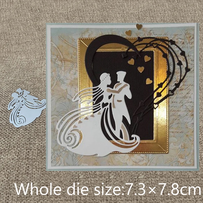XLDesign Craft Metal Cutting Die cut dies Dancing couple decoration scrapbook Album Paper Card Craft Embossing die cuts
XLDesign Craft Metal Cutting Die cut dies Dancing couple decoration scrapbook Album Paper Card Craft Embossing die cuts