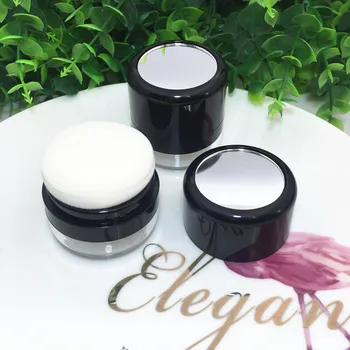 Cut Empty Plastic Loose Powder Container with Puff, Cosmetic Blush Case with Brush, DIY Cosmetic Powder Refillable Box
Cut Empty Plastic Loose Powder Container with Puff, Cosmetic Blush Case with Brush, DIY Cosmetic Powder Refillable Box