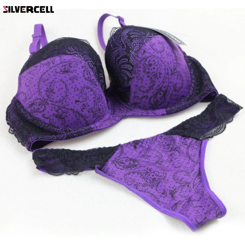 2017 Sexy Women Lace Embroidered Padded Lingerie Push up Bra sets Underwire Lingerie Set Plus Size 34/36/38/40 D E Cup
2017 Sexy Women Lace Embroidered Padded Lingerie Push up Bra sets Underwire Lingerie Set Plus Size 34/36/38/40 D E Cup