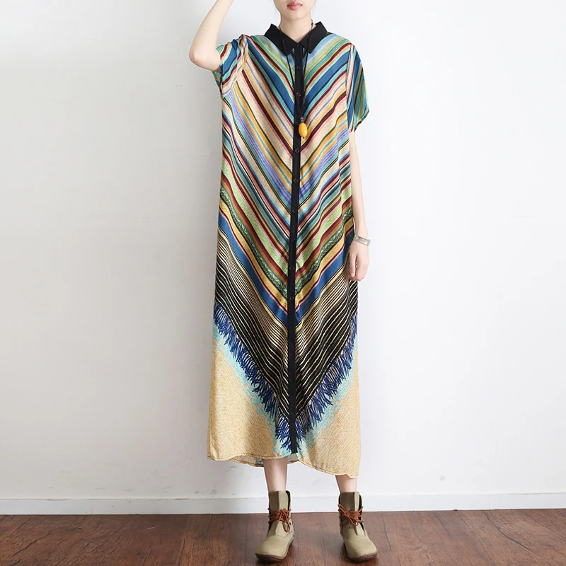 Johnature Women Summer Fashion Shirt Dress Striped Short Sleeve 2019 New Casual Chiffon Turn-down Collar Loose Cute Dresses Thin
Johnature Women Summer Fashion Shirt Dress Striped Short Sleeve 2019 New Casual Chiffon Turn-down Collar Loose Cute Dresses Thin