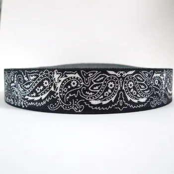 12 Meters 1" 25mm Wide Paisley Pattern Suspender Elastic Webbing Great For Suspender Making
12 Meters 1" 25mm Wide Paisley Pattern Suspender Elastic Webbing Great For Suspender Making