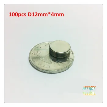 100pcs/lot Super Powerful Strong Bulk Small Round NdFeB Neodymium Disc Magnet 12mm x 4mm N35 Rare Eas Diarth NdFeB Magnet
100pcs/lot Super Powerful Strong Bulk Small Round NdFeB Neodymium Disc Magnet 12mm x 4mm N35 Rare Eas Diarth NdFeB Magnet