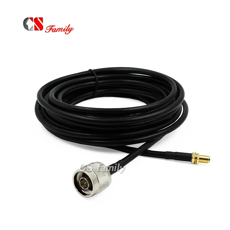 N male plug to SMA female jack 1M 39.3in RG58 RF Pigtail coaxial jumper cable 1pc
N male plug to SMA female jack 1M 39.3in RG58 RF Pigtail coaxial jumper cable 1pc