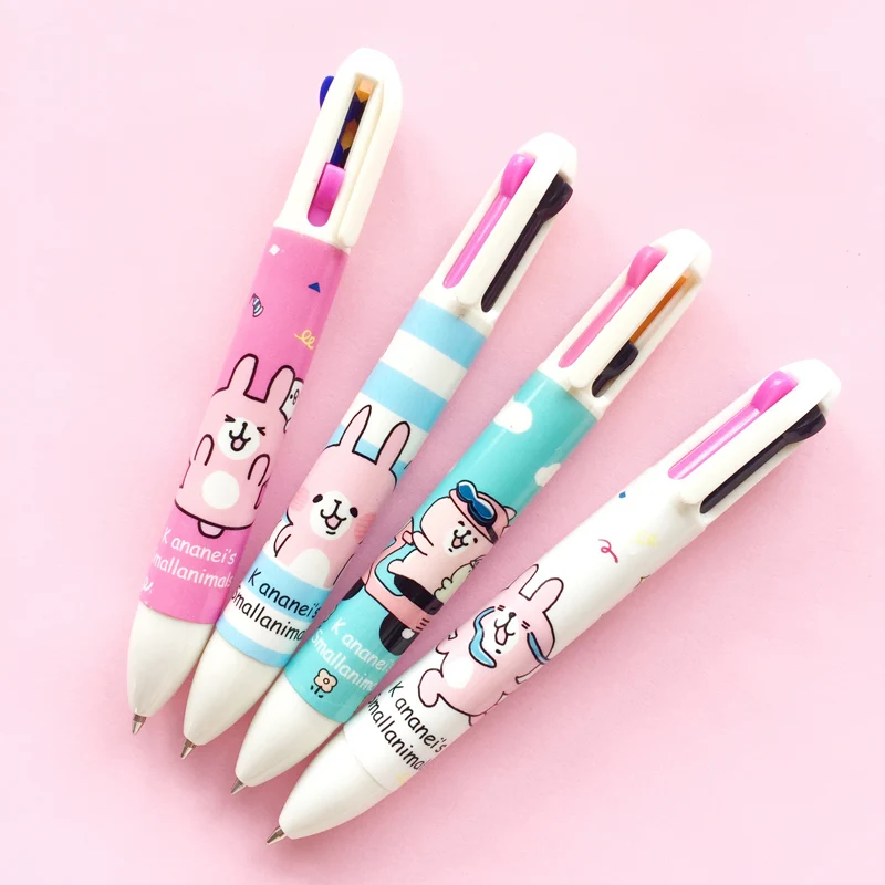 2PCS Kawaii Kananei Pink Rabbit 4 Colors Ball Ballpoint Pen Student Stationery Marker Writing Drawing Pen 0.5mm
2PCS Kawaii Kananei Pink Rabbit 4 Colors Ball Ballpoint Pen Student Stationery Marker Writing Drawing Pen 0.5mm