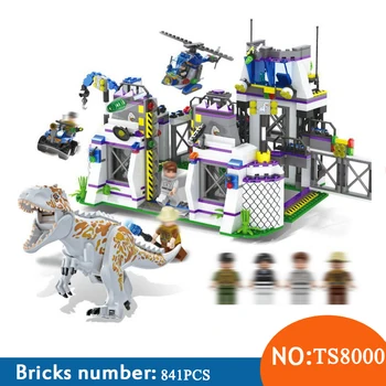 AIBOULLY TS8000 jurassic world dinosaur Bricks Tyrannosaurus Base Escape figures toys for children
AIBOULLY TS8000 jurassic world dinosaur Bricks Tyrannosaurus Base Escape figures toys for children