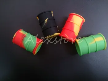 5pcs silicone oil barrel container jars dab wax vaporizer oil rubber drum shape container 26ml large food grade silicon dry herb
5pcs silicone oil barrel container jars dab wax vaporizer oil rubber drum shape container 26ml large food grade silicon dry herb