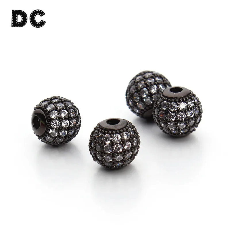 DC 2pcs/lot 8mm Round Gold/Rose Gold/Black/Silver Color Shambhala Beads with Mirco CZ Pave Disco Ball Beads for Jewelry Making
DC 2pcs/lot 8mm Round Gold/Rose Gold/Black/Silver Color Shambhala Beads with Mirco CZ Pave Disco Ball Beads for Jewelry Making