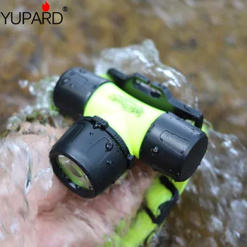 YUPARD Q5 LED Diver Diving Waterproof underwater bright Light Lamp headlamp flashlight 18650 rechargeable 3x AAA battery camping
YUPARD Q5 LED Diver Diving Waterproof underwater bright Light Lamp headlamp flashlight 18650 rechargeable 3x AAA battery camping