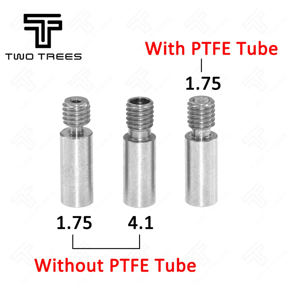 3D printer Cold Water Throat for E3D Accessories hot end throat stainless steel 3D printer accessories With PTFE Tube 3d print
3D printer Cold Water Throat for E3D Accessories hot end throat stainless steel 3D printer accessories With PTFE Tube 3d print
