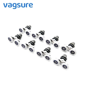 4pcs-8pcs/set Diameters 20/23/25/27mm Double Swinging Wheels Pulley Bearing For Sliding Glass Door Rollers Shower Cabin Hardware
4pcs-8pcs/set Diameters 20/23/25/27mm Double Swinging Wheels Pulley Bearing For Sliding Glass Door Rollers Shower Cabin Hardware
