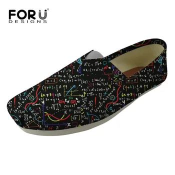 FORUDESIGNS Casual Slip-on Math Formula Flats Breathable Women Loafers Casual Ladies Spring Summer Female Shoes Plus Size
FORUDESIGNS Casual Slip-on Math Formula Flats Breathable Women Loafers Casual Ladies Spring Summer Female Shoes Plus Size