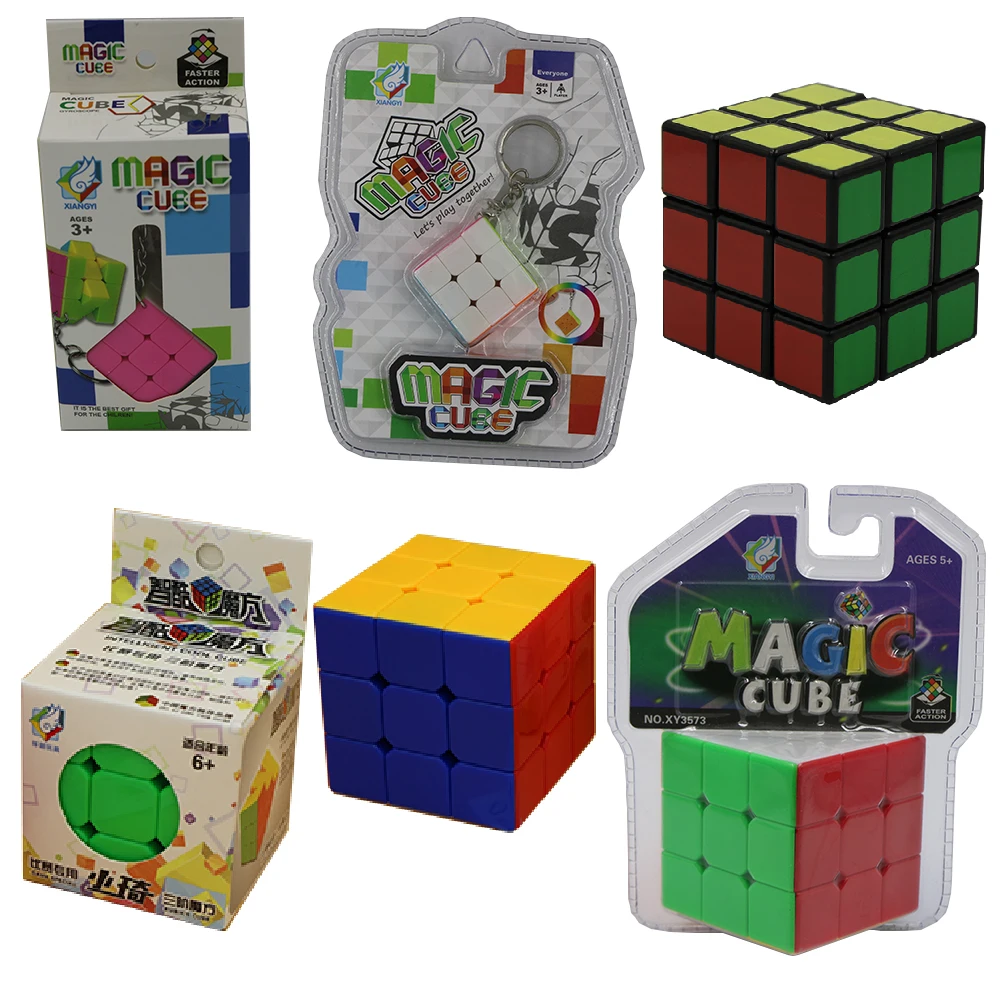 5 Styles Magic Cube 3x3x3 rubix cube,High Quality Cheap neo cubo magico 3x3x3 speed,puzzles cubes magicos,magic cube keychain
5 Styles Magic Cube 3x3x3 rubix cube,High Quality Cheap neo cubo magico 3x3x3 speed,puzzles cubes magicos,magic cube keychain