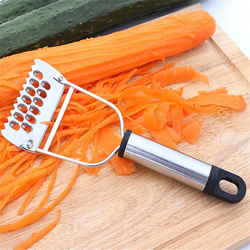 New 1Pc Silver Multifunction Vegetable Julienne Grater Peeler Cutter Potato Carrot Cucumber Fruit Slicer Kitchen Tools Gadgets
New 1Pc Silver Multifunction Vegetable Julienne Grater Peeler Cutter Potato Carrot Cucumber Fruit Slicer Kitchen Tools Gadgets