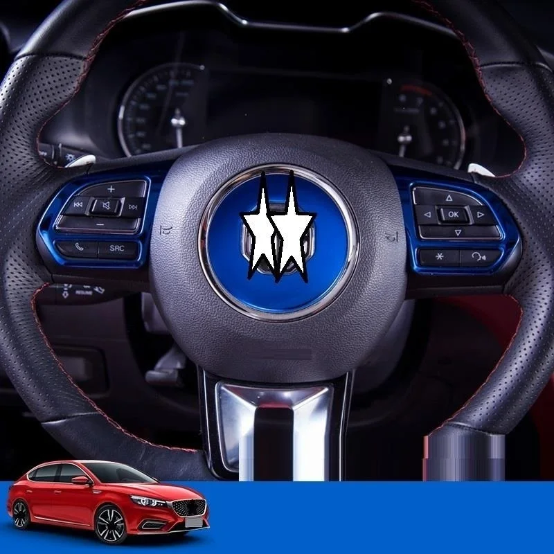 Steering Wheel Button Automobile Upgraded Chromium Car Styling Accessories Modification Protecter 18 19 FOR Morris Garages MG 6
Steering Wheel Button Automobile Upgraded Chromium Car Styling Accessories Modification Protecter 18 19 FOR Morris Garages MG 6