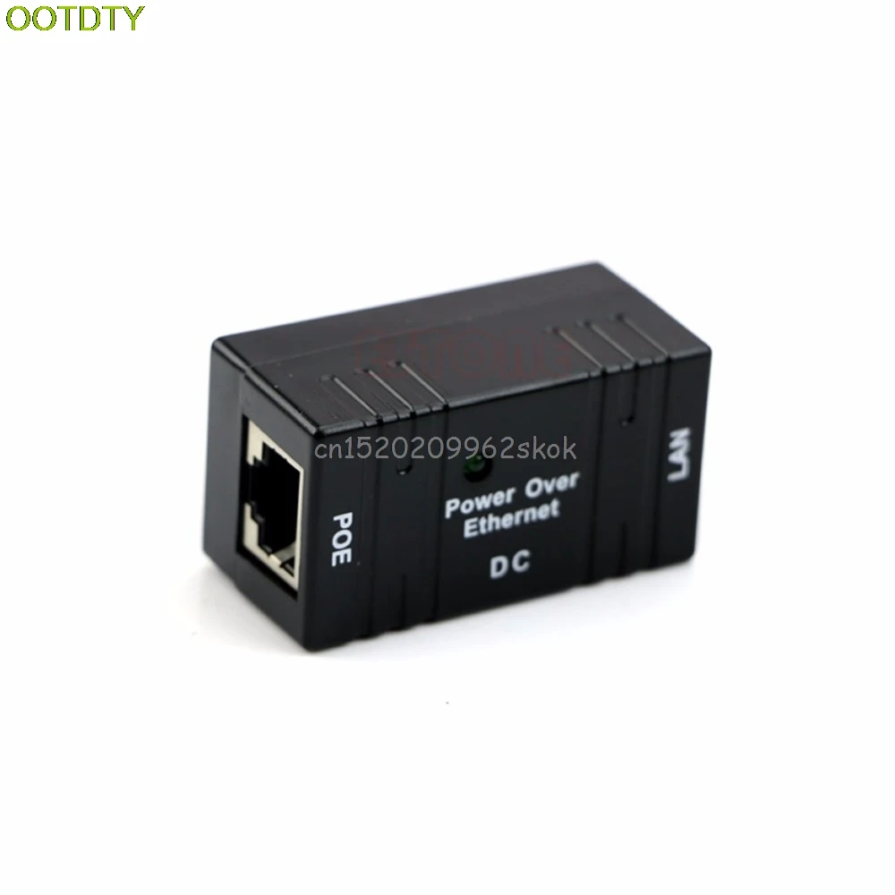 Passive PoE Injector Adapter Splitter over Ethernet For IP Camera LAN Network AP #H029#
Passive PoE Injector Adapter Splitter over Ethernet For IP Camera LAN Network AP #H029#