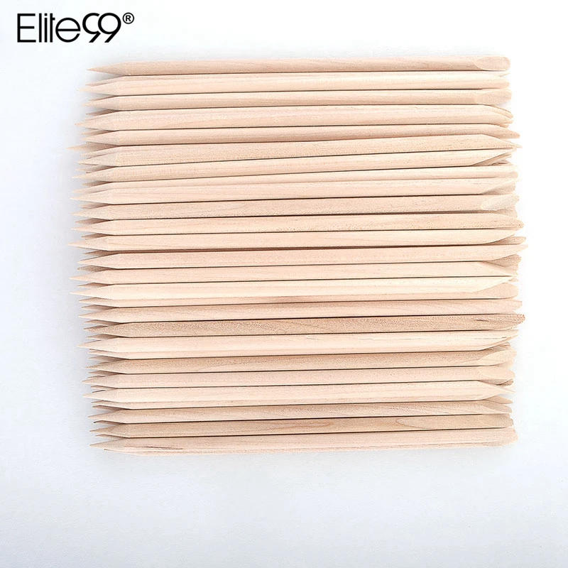 Elite99 100pcs Orange Wood Stick Nail Art Design Cuticle Pusher Gel Polish Remover Double Side Manicure Pedicure Care Nail Tool
Elite99 100pcs Orange Wood Stick Nail Art Design Cuticle Pusher Gel Polish Remover Double Side Manicure Pedicure Care Nail Tool