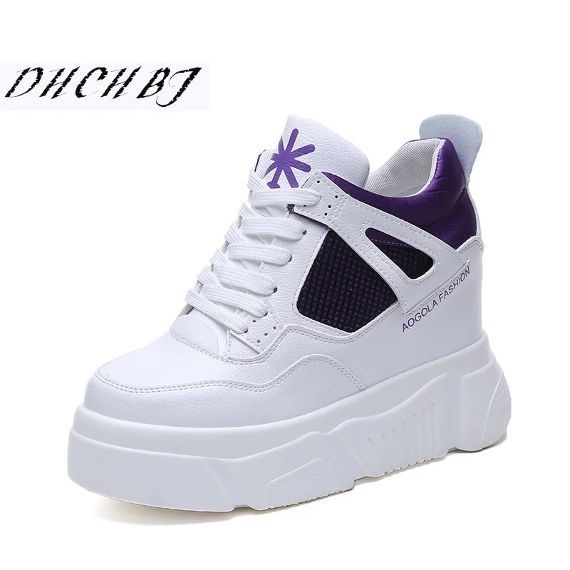 2019 Spring Women Sneakers Mesh Casual Platform Trainers White Shoes 10CM Heels Wedges Breathable Woman Height Increasing Shoes
2019 Spring Women Sneakers Mesh Casual Platform Trainers White Shoes 10CM Heels Wedges Breathable Woman Height Increasing Shoes