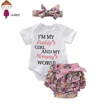 Baby Girl Clothing Set Summer Baby Newborn Bodysuits+Floral PP Shorts+Headband Infant Outfits Cute Toddler
Baby Girl Clothing Set Summer Baby Newborn Bodysuits+Floral PP Shorts+Headband Infant Outfits Cute Toddler