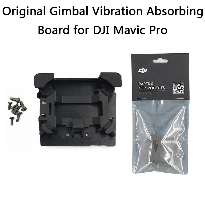 100% Original DJI Mavic Pro Gimbal Vibration Absorbing Board Shock Absorber Damping Hanging Plate Panel for DJI Mavic Pro Part
100% Original DJI Mavic Pro Gimbal Vibration Absorbing Board Shock Absorber Damping Hanging Plate Panel for DJI Mavic Pro Part