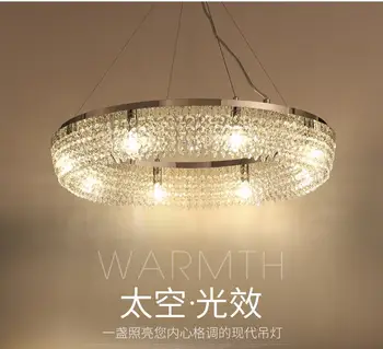 Post-modern simple crystal messenger wire lamp single round Nordic living room restaurant personality fashion hotel club lamps
Post-modern simple crystal messenger wire lamp single round Nordic living room restaurant personality fashion hotel club lamps