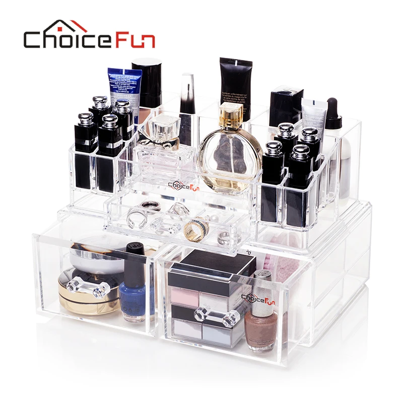 CHOICEFUN Applied Cosmetics Organizer Clear Acrylic Make Up Storage Jewelry Case Lipstick Liner Brush Holder BoxSF-20143-5
CHOICEFUN Applied Cosmetics Organizer Clear Acrylic Make Up Storage Jewelry Case Lipstick Liner Brush Holder BoxSF-20143-5