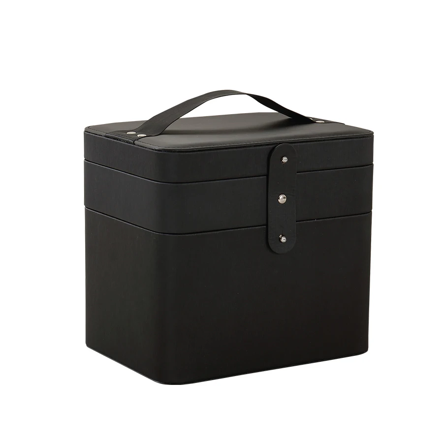 2019 New Pu Leather Women Makeup Boxes Multi-function Portable Cosmetic Case Brand Design Lager Capacity Storage Box Make Up Bag
2019 New Pu Leather Women Makeup Boxes Multi-function Portable Cosmetic Case Brand Design Lager Capacity Storage Box Make Up Bag