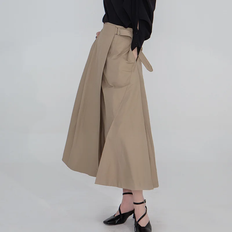 Women's Spring and Summer 2019 High Waist Wrap Brackets A-character Skirt Knee-Length A-Line Black Women Skirt
Women's Spring and Summer 2019 High Waist Wrap Brackets A-character Skirt Knee-Length A-Line Black Women Skirt