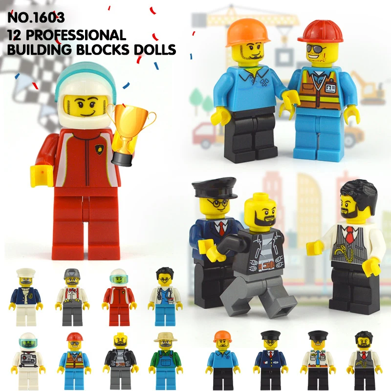 Compatible Legoing Friends Building Blocks 12pcs Figures toys for kids City Police astronauts Legoing Technic City Friends 45
Compatible Legoing Friends Building Blocks 12pcs Figures toys for kids City Police astronauts Legoing Technic City Friends 45