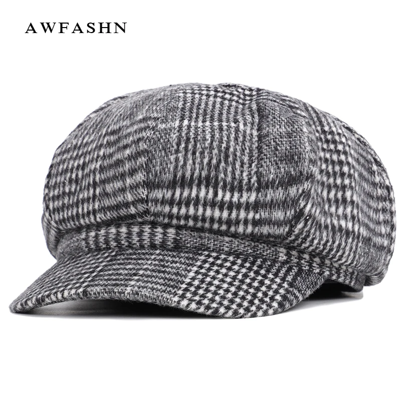 2019 Fashion Plaid Striped Retro Octagonal Cap Spring Autumn Newsboy Cap Men Women Vintage Wool Painter Hat High Quality Beret
2019 Fashion Plaid Striped Retro Octagonal Cap Spring Autumn Newsboy Cap Men Women Vintage Wool Painter Hat High Quality Beret