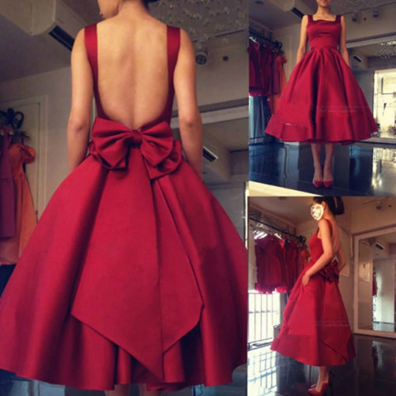 New Arrival Short evening dresses Backless Avond jurken Ever pretty Evening gown Vestido longo festa formal dress 2019
New Arrival Short evening dresses Backless Avond jurken Ever pretty Evening gown Vestido longo festa formal dress 2019