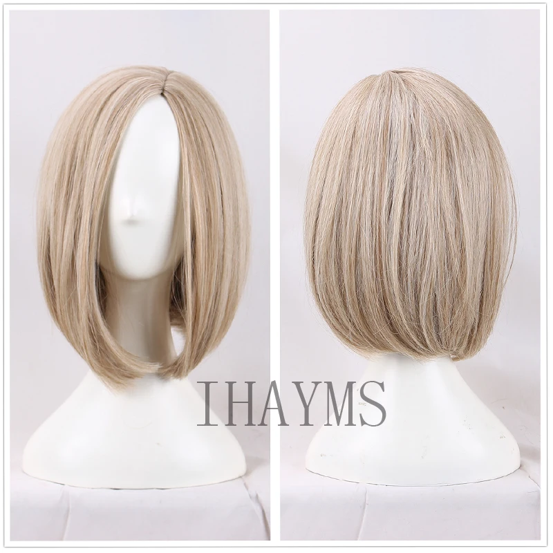 Avengers Infinity War Black Widow Natasha Romanoff Blonde Mix Short Bobo Synthetic Hair Cosplay Wigs Costume Wigs+Wig Cap
Avengers Infinity War Black Widow Natasha Romanoff Blonde Mix Short Bobo Synthetic Hair Cosplay Wigs Costume Wigs+Wig Cap