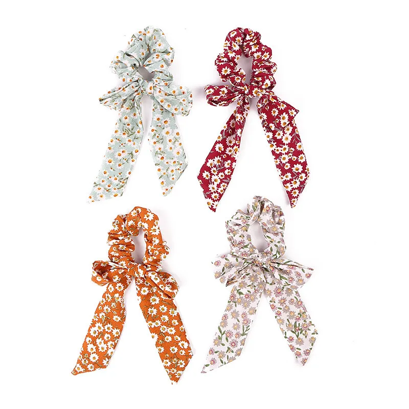 New arrival Fashion women DIY bow Hair bands Small daisy print hair scrunchies girl's hair Tie Accessories Ponytail Holder
New arrival Fashion women DIY bow Hair bands Small daisy print hair scrunchies girl's hair Tie Accessories Ponytail Holder