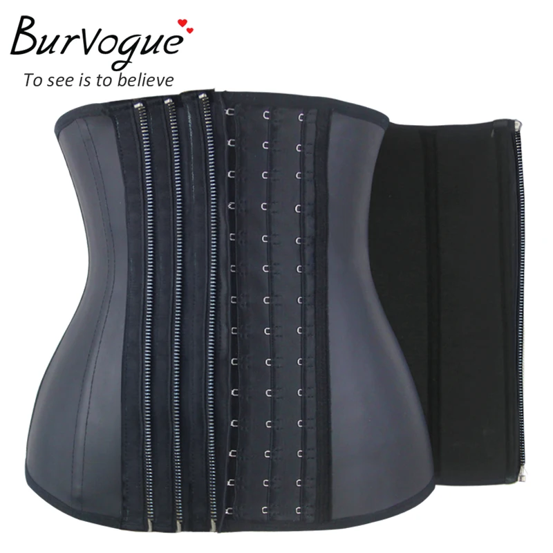 Burvogue11 Steel Bone Waist Corset Zipper&Buckle Latex Waist Trainer Women Firm Corsets Slimming Waist Control Corsets Underbust
Burvogue11 Steel Bone Waist Corset Zipper&Buckle Latex Waist Trainer Women Firm Corsets Slimming Waist Control Corsets Underbust