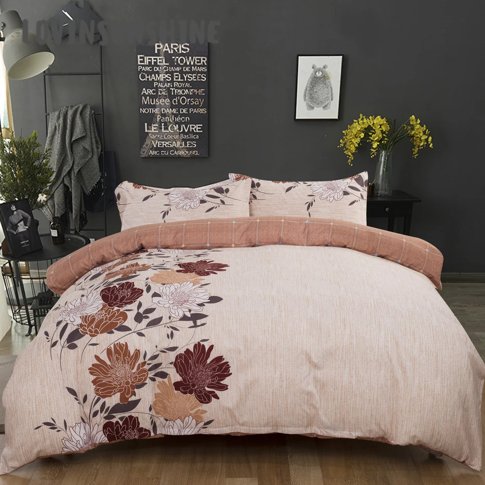 LOVINSUNSHINE Quilt Cover Set Bedding And Bed Sets Simple Flower Design For Adult Duvet Cover Queen AB#120
LOVINSUNSHINE Quilt Cover Set Bedding And Bed Sets Simple Flower Design For Adult Duvet Cover Queen AB#120